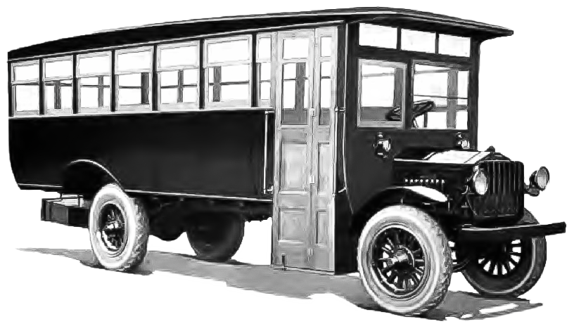 1922 Rowe 30 Passenger Bus
