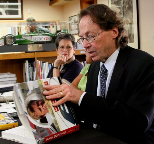 Michael Argetsinger at a book signing in 2009